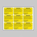 Periodic Electrical Inspection - Labels