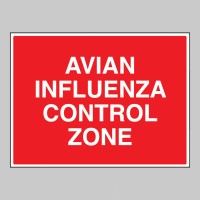 Avian Influenza Control zone - 