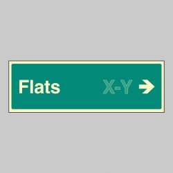 Flats X-Y - Arrow Right (Specify when ordering) Flats X-Y - Arrow Right (Specify when ordering)