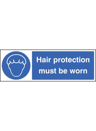 Hair Protection Must be Worn