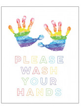 Rainbow - Please Wash Your Hands