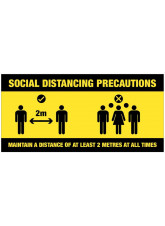 Social Distancing Precautions - Group Pictogram
