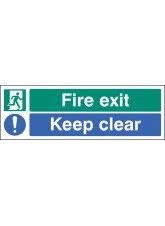 Fire Exit - Keep Clear