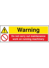 Warning Do Not Carry Out Maintenance Etc