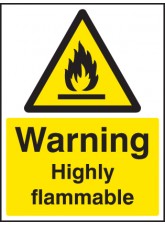 Warning - Highly Flammable