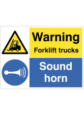 Warning Forklift Trucks Sound Horn