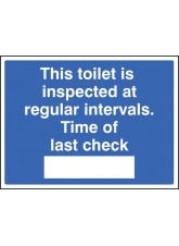 This Toilet Is Inspected