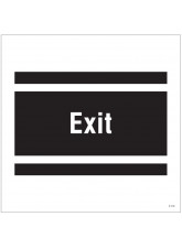 Exit - Site Saver Sign