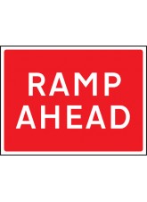 Ramp Ahead - Class RA1 - 1050 x 750mm 