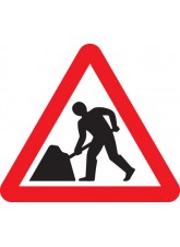 Road Works - Class RA1 - 750mm Triangle 