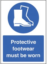 A4 Protective Footwear Must be Worn