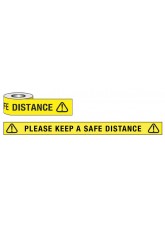 Keep a Safe Distance Floor Tape