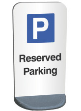 Eco Friendly Temporary Sign - Reserved Parking