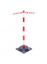 Universal Chain Post with 1.6kg Rubber Base