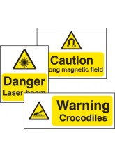 Standard Special Warning Sign - Rigid PVC