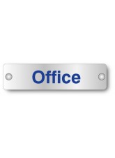 Office - Visual Impact - Aluminium Door Sign