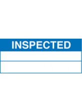 Roll of 100 Inspected Labels - 50 x 20mm