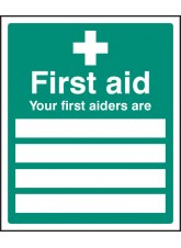Your First Aiders Are