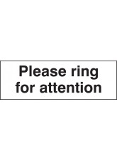 Please Ring for Attention