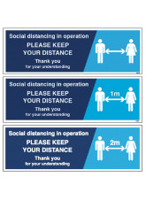 Social Distancing in Operation - 0 / 1m / 2m Options