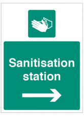 Sanitisation Station - Arrow Right
